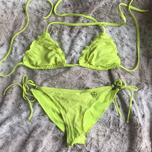 body glove neon bikini